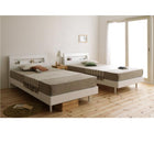 シングル すのこベッド 北欧 ナチュラルスタンダードボンネルコイル