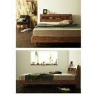 すのこ マットレスベッド シングル 北欧 ナチュラル モダン 並べて プレミアムボンネルコイル