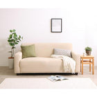 フィットソファカバー 肘なし用 3人掛け 洗濯機で洗える 鹿の子ニット