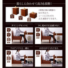 こたつ 大型ソファダイニング 3点セット(2Pソファ1脚+1Pソファ1脚+コーナーソファ1脚) 1P×2+2P 6段階高さ調節 伸縮式
