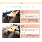 こたつソファダイニング 3点セット(2Pソファ1脚+1Pソファ1脚+コーナーソファ1脚) 1P×2+2P 高さ調節 3段階伸長式 大型