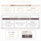 ファミリーベッド すのこ ベットフレームのみ ダブル 組立設置付 高さ調整 国産