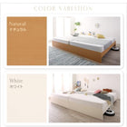 ファミリーベッド すのこ スタンダードポケットコイルマットレス付き セミダブル 組立設置付 高さ調整 国産