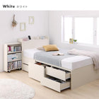 スライド収納付き コンパクトチェストベッド 専用別売品(敷パッド+ボックスシーツ2枚セット) セミシングル ショート丈