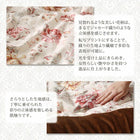 こたつ掛布団&敷布団2点セット 4尺長方形 80×120cm 天板対応 ジャカード風 花柄 国産