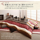 こたつ 布団 こたつ 布団カバー単品 正方形 80×80 天板対応