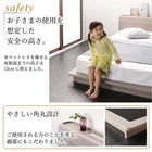 ローベッド シングル モダン ベッドフレームのみ 棚 コンセント LED照明付き