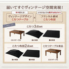 こたつ 掛布団&敷布団 2点セット 4尺長方形 80×120 天板対応 ヴィンテージ