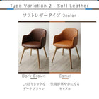 デザインチェア ソフトレザータイプ 北欧