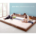 組立設置付き 連結ベッド プレミアムポケットコイルマットレス ワイドK280