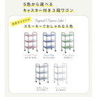 ワゴン キャスター付き単品 3段 キッチン 収納