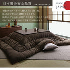 こたつ用掛布団単品 4尺長方形 80×120cm 天板対応 インド綿 和モダンチェック