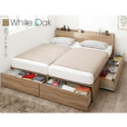 連結 収納ベッド ワイドK200 ベッド 収納 コンセント付き ファミリー スタンダードボンネル付き