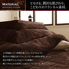 こたつ2点セット テーブル+掛布団 4尺長方形 80×120