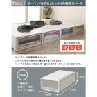 ベッド チェストベッド 大容量 ベッドフレームのみ ロータイプ 引き出し4杯 シングル