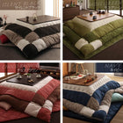 こたつ掛布団&敷布団 2点セット 4尺長方形 80×120cm 天板対応