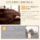 こたつ 掛布団&敷布団 2点セット 長方形 75×105 北欧