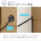 収納デスク W150 大型モニター対応 薄型ハイタイプ