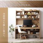 収納デスク W150 大型モニター対応 薄型ハイタイプ