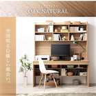 収納デスク W150 大型モニター対応 薄型ハイタイプ