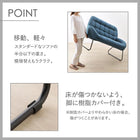 デザインソファ 1人掛け 幅65cm 脚25cm ファブリック×スチール脚