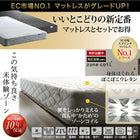 お客様組立 ベッド 棚コンセント 収納 ゾーンコイルマットレス ダブル