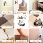 ジョイントマット 45cm 18mm 25枚 3畳 大判 厚手 ノンホルム 抗菌 防臭