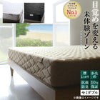 ゾーンコイルマットレス 抗菌防臭 防ダニ 高反発 硬め バランスタイプ zone-coil セミダブル