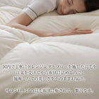羽毛布団 ダブル ダウンケット夏布団 肌掛布団 550fp 肌掛け 単品 日本製 防ダニ 国産 国内洗浄