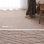 洗えるラグ 絨毯 カーペット 長方形 130×185cm ホットカーペット対応