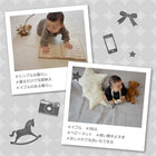 洗えるラグマット カーペット 長方形 190×240cm 滑り止め付