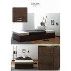 収納付きベッド シングル 3Dメッシュマットレスセット ブラックマットレス ポケットコイルマットレス コンパクト