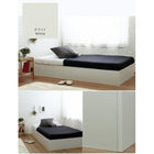 収納付きベッド シングル 3Dメッシュマットレスセット ブラックマットレス ポケットコイルマットレス コンパクト