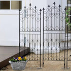 ガーデンフェンス フェンス アイアンフェンス 150 ロータイプ 4枚組 フェンス diy 簡単 安い