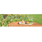 アカシア天然木リクライニング折りたたみ式ガーデンファニチャー W60