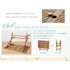 ガーデン テーブル W120 アカシア 天然木 折りたたみ式 ナチュラル