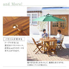 チーク 天然木 ガーデンファニチャー 4点セット(テーブル+チェア2脚+背付ベンチ1脚) チェア肘有 幅110