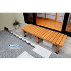 ウッドデッキ 縁台 3点セット 木製 おしゃれ 180×58