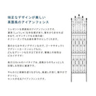 ガーデンフェンス フェンス アイアンフェンス 220 ハイタイプ 2枚組 フェンス diy 簡単 安い