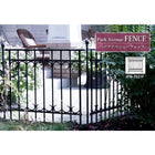 フェンス ガーデンフェンス おしゃれ 差し込み 埋め込み 柵 屋外 DIY 低め