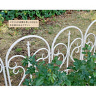 フェンス ガーデンフェンス おしゃれ 差し込み 埋め込み 柵 屋外 DIY 低め