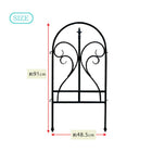 フェンス ガーデンフェンス おしゃれ 差し込み 埋め込み 柵 屋外 DIY 低め