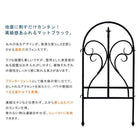 フェンス ガーデンフェンス おしゃれ 差し込み 埋め込み 柵 屋外 DIY 低め