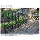 ガーデンフェンス アイアンフェンス フィニアル 6枚組 フェンス diy 簡単 安い