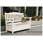 木製ベンチ 収納ベンチ ガーデンベンチ 屋外 ベランダ 収納ボックス 幅120