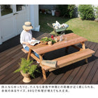 アウトドアテーブル チェア 木製 ピクニックテーブル 屋外テーブル 幅180