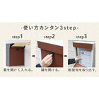 郵便ポスト 壁掛け 玄関 カギ付き おしゃれ レトロ