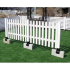 ラティス・フェンス支柱固定金具ブロック用12cm(10個) S-BB7212-10P