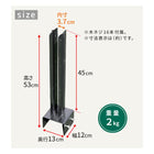 ラティス・フェンス固定金具 10cmブロック用(連結用6個) S-BF4510J-6P