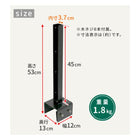 ラティス・フェンス固定金具 10cmブロック用(右端用1個) S-BF4510R